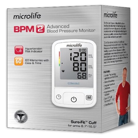 Microlife Microlife BP3GQ1-3P BPM2 - Advanced Blood Pressure Monitor BP3GQ1-3P